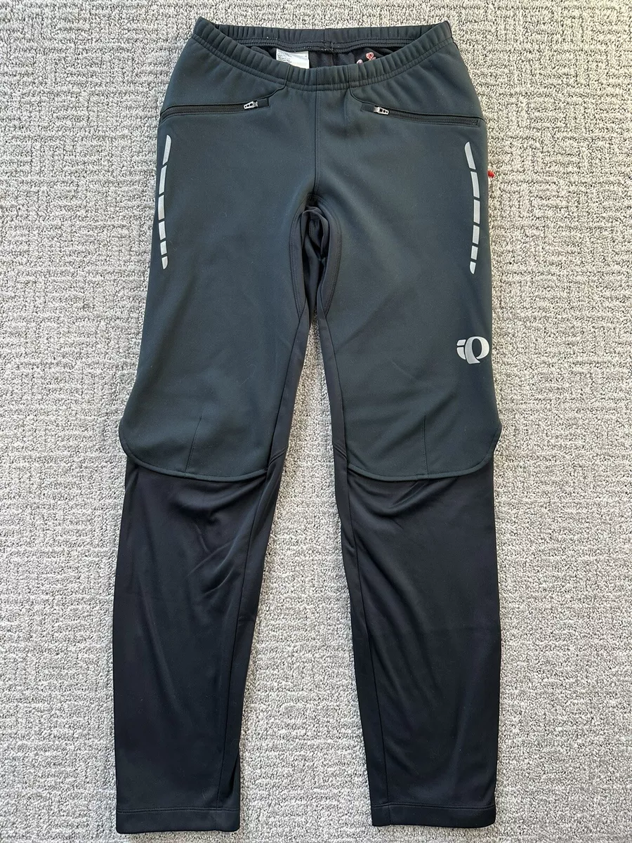 Pearl Izumi Pro Cycling Pants Small Black Vented Knees Zip Ankles