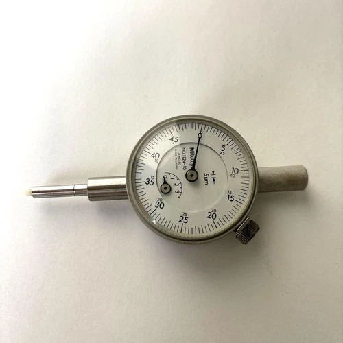 Mitutoyo Dial Gauge No. 1124-10 Needle Color White