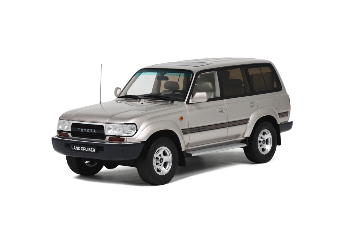 1/18 GT Spirit Otto Toyota Land Cruiser 4X4 HDJ80 in Silver