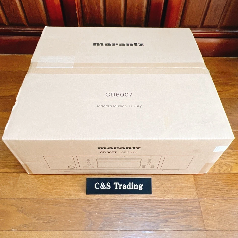 Marantz CD Player CD6007 FN HDMA Full Discrete Analog AC 100V Silver Gold - Image 2 of 4