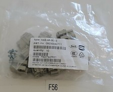 LOT OF 10 4x Jack No Set Harting Han 4A-BU-S Socket Connector 4 PE 1,5mm 10A
