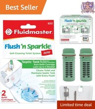 Replace and Refresh with Flush 'n Sparkle 2-Pack Toilet Bowl Cleaner Refills