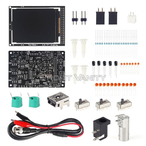 SainSmart DSO 238 2.8" inch TFT Digital Oscilloscope Kit DIY parts 1Msps + Probe - Zdjęcie 2 z 7