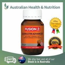 FUSION HEALTH QUERCETIN ADVANCED 60 CAPSULES  FREE SAME DAY SHIPPING