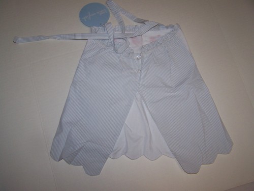 Little English Boutique Girls Libby Short Set Flag Blue Seersucker Size 5 NWT - Picture 3 of 5