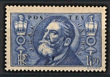 TIMBRES FRANCE NEUFS ** 1936 N 319 J JAURES