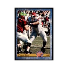 1993 Classic Draft Willie Roaf Football Cards #8