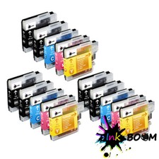 15 Ink Cartridge fits Brother LC61 MFC-J220 MFC-290C 5490CW DCP-195C DCP-J140W