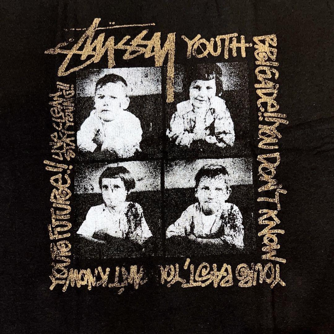 STUSSY Osaka Minami Chap 10th Anniversary 4 T-shirt Old 80s STUSSY Osaka Minami Chap 10th Anniversary 4 T-shirt Old 80s