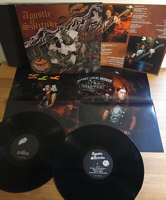 Apostle of Solitude 2014 Cruz De Sur  Records Gate Fold Double Vinyl LP w Insert