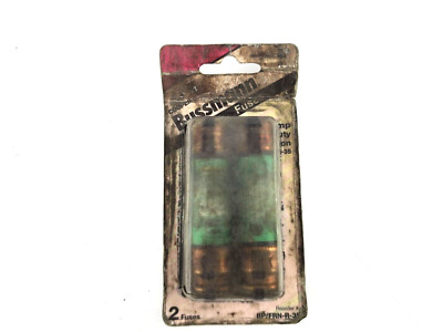 2pc Bussmann FRN-R-35 Amp Fuses Energy Efficient Class RK5 250 Volt
