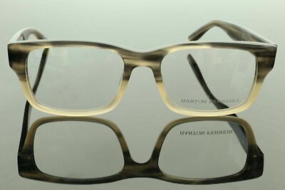 Original B. PERREIRA Glasses Frame CAINE 52 Mens Grey Stonehenge Silver STO