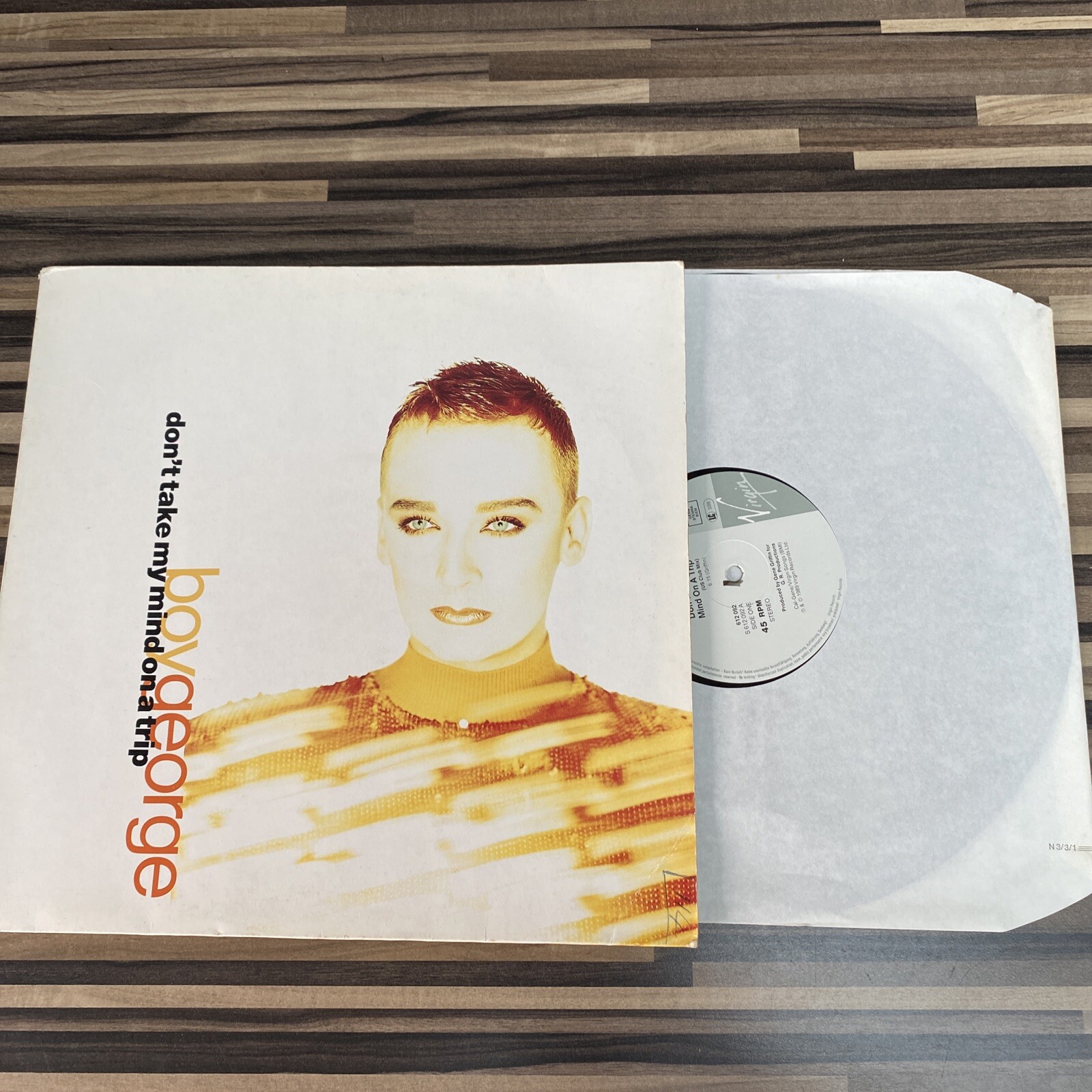 Boy George - Don't Take My Mind On A Trip - Used Vinyl Record 12 - G6244A