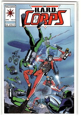 Valiant Comics The H.A.R.D. Corps #4 VF/NM