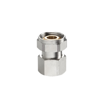 OVENTROP-Verschraubung ''Multiflex V'',3/4''ÜM x 1/2''IG, Ms, vern.