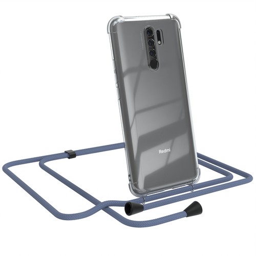 EAZY CASE do Xiaomi Redmi 9 Etui z opaską Łańcuszek na telefon komórkowy Silikonowe etui ochronne Cover - Zdjęcie 25 z 26