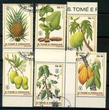 Saint Thomas et îles du Prince 1981 Mi. 744-749 Oblitéré 100% Journée mondiale