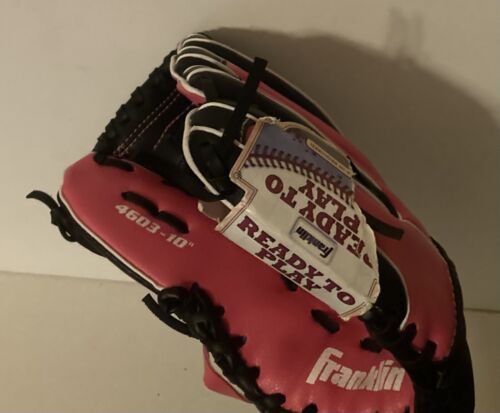 Guanto da baseball giovanile Franklin pronto per giocare 4603 - 10"" mano sinistra RHT - Foto 9 di 17