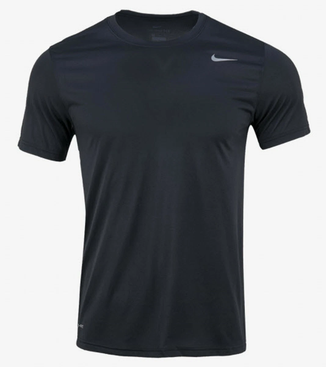 Nadie A través de florero Nike Men Dri-Fit Legend 2.0 T-Shirts S/S Black Jersey Tee Top Shirt  718834-010 | eBay