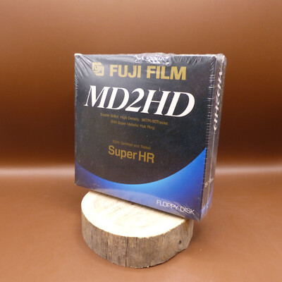 5,25 Floppy Leerdisketten 10x FUJIFILM MD2HD 5,25''  Super HR - NEU