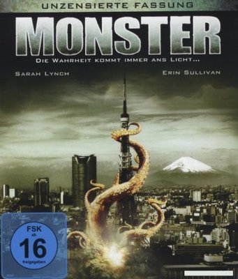 Monster ( Horror-Action BLU-RAY ) mit Erin Evans, Kazuyuki Okada, Sarah Lieving