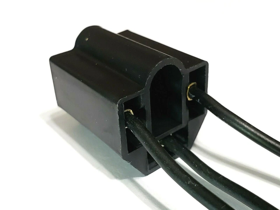 Enchufe de cableado de bombilla de luz principal sellado haz bajo/alto 3 clavijas GM GMC D66 Foto 2 de 4