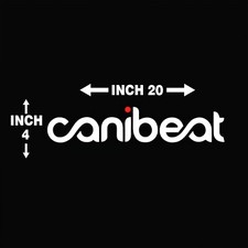 Canibeat Vinyl High Quality Pvc Cutting Inside Decal Sticker For Car Van Bus
