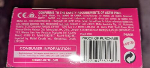 Barbie Then and Now 1959~2009 50th Anniversary Bathing Suit Doll NIB - Picture 4 of 4