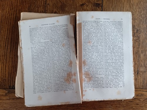 Livre Itinéraire de l'Algérie de 1862 (L1-2) - Imagen 6 de 11