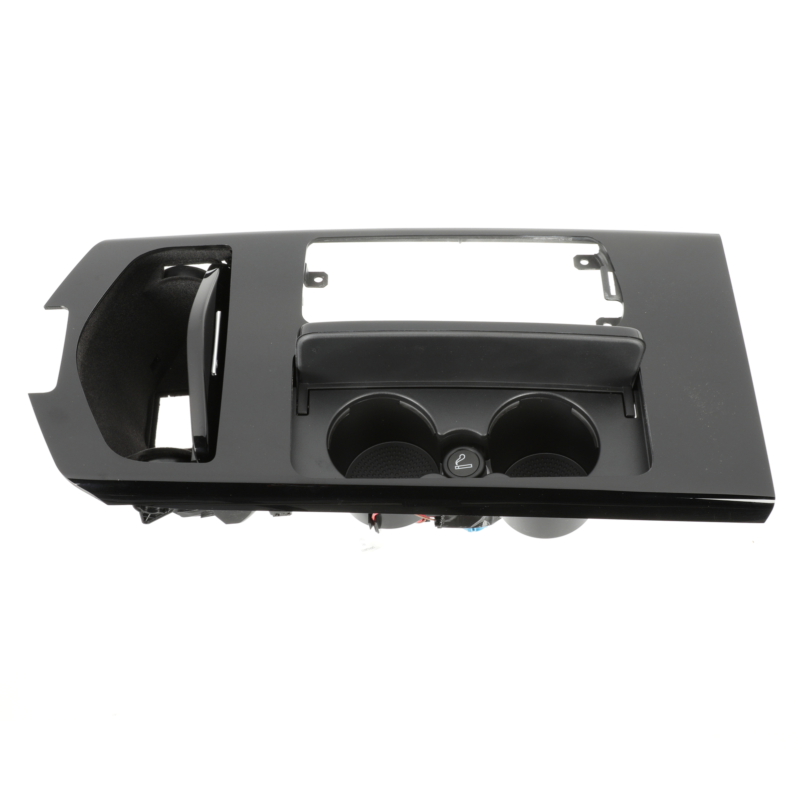 GENUINE MASERATI 2013-2016 QTP Center Console Upper Trim Panel Black 673003879