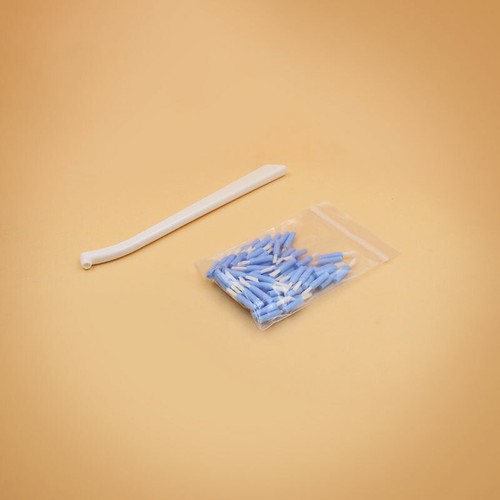 10 Pezzi Manici per Spazzolino Dentale Monouso Punte per Spazzolino Composito per Forniture Cliniche - Foto 3 di 9