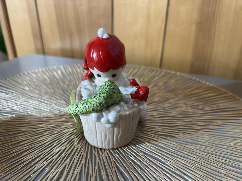 The Little Mermaid Repurposed Altered Precious Moments Refurbished OOAK