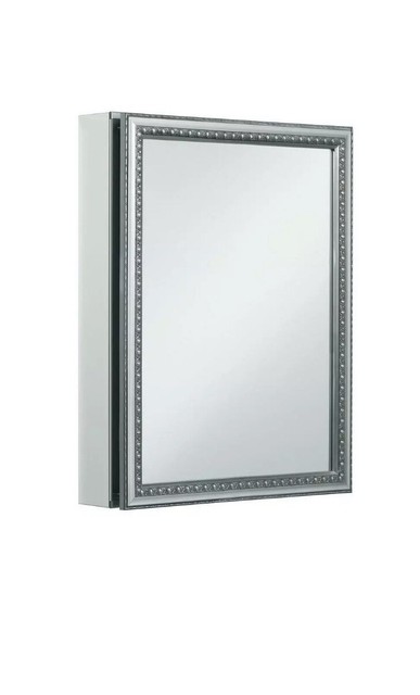 Recessed Bathroom Medicine Cabinet Frameless Mirror Wall Mounted Storage 15x26 For Sale Online Ebay