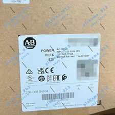 New Sealed Allen-Bradley 25B-D017N104 PowerFlex 525 AC Drive 7.5kW 10Hp 3 Phase