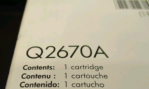 HP Laserjet Q2670A Black Ink Printer Cartridge For (308A) / 3500, 3700, 3550 - Picture 6 of 8