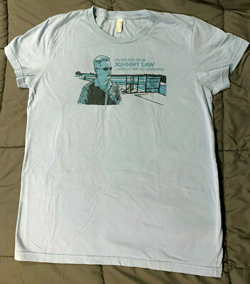 Hot LIGHT BLUE BOTTLE ROCKET TEE SHIRT LADIES' SIZE 2XL Wes Anderson Owen Wilson