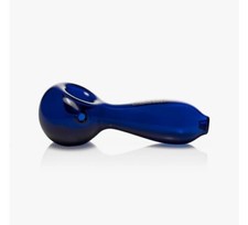 GRAV Labs 6" Large Spoon Hand Pipe, Authorized Grav Labs Seller, Cobalt Blue