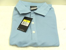 NWT Nike Golf Dri-Fit 267020 Men's Polo Shirt Stay Cool Light Blue Small