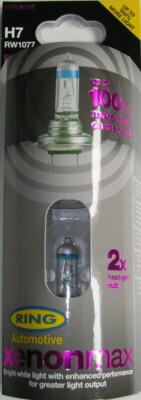 2 Stück H7 Xenon Max +100% 12V 55 W Halogen Lampen Glühbirnen