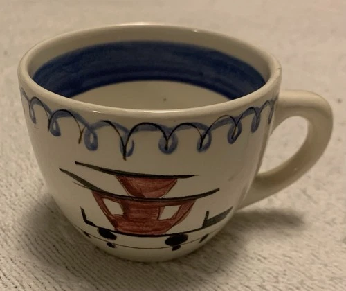 Vintage Stangl Pottery Kiddieware  Child's Ceramic Train Caboose  Mug