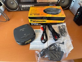 Panasonic SL S120 Reproductor de CD Discman EMBALAJE ORIGINAL Nuevo