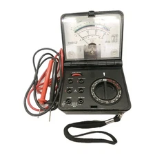 Vintage Micronta Electrical Volt Ohm Meter Radio Shack Analog Model 22-211A 