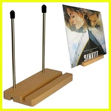 Vinyl Record Storage Holder Album Display Stand Record Organizer, Fits 7 and...
