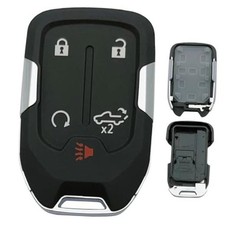 Replacement Key Fob Shell Case Fits for Chevy Silverado 2022 2021 5 button-b