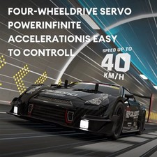 40KM/H Remote Control Car Rechargeable Racing Drift Electric Graffiti RC Car