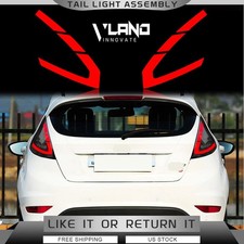Vland Full Led Smoke Tail Lights For Ford Fiesta Hatchback 2008-2019 Wanimation