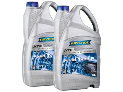 8 Liter (2x4L) RAVENOL ATF Fluid Type F Spezialgetriebeöl für BorgWarner, Volvo