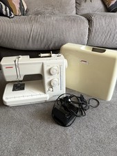 Janome 7025 Sewing Machine with Case Tested Working Good Condition