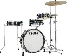 Tama Club-JAM Pancake LJK48P 4-piece Shell Pack with Snare Drum - Hairline Black