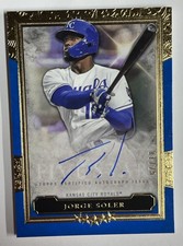 2020 Topps Five Star Blue Jorge Soler Auto 01/25